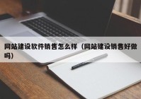 网站建设软件销售怎么样（网站建设销售好做吗）